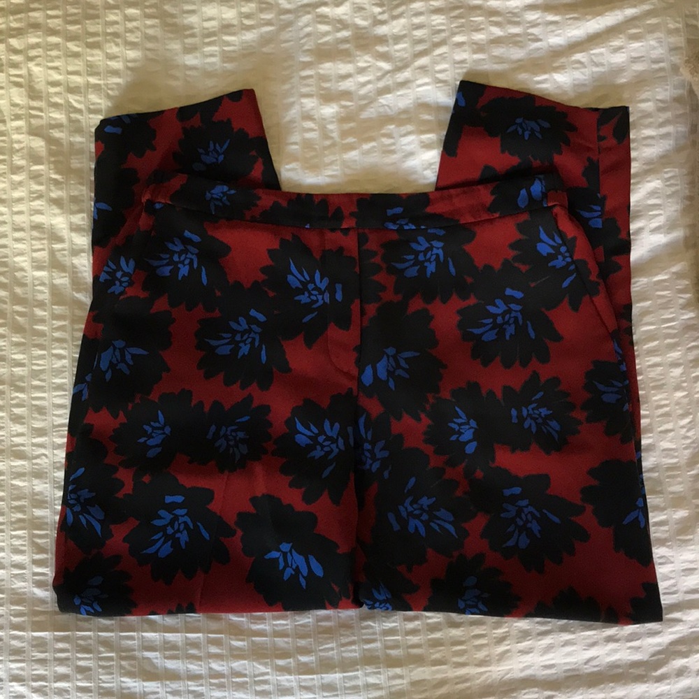 JCrew Printed Trousers